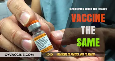 Whooping Cough vs. Tetanus Vaccine: Are They the Same?