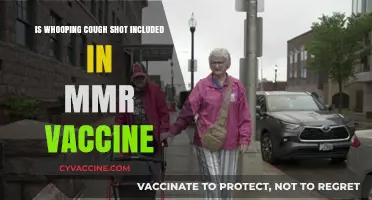 Whooping Cough Shot: Is It Included in the MMR Vaccine?