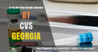 Yellow Fever Vaccine Availability at CVS in Georgia: What You Need to Know