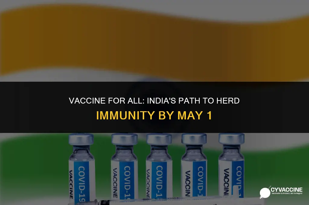 may 1 vaccine for all india