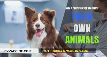 Can Certified Vets Vaccinate Their Own Pets? Legal and Ethical Insights