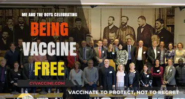 Me and the Boys: Celebrating Our Vaccine-Free Victory Together