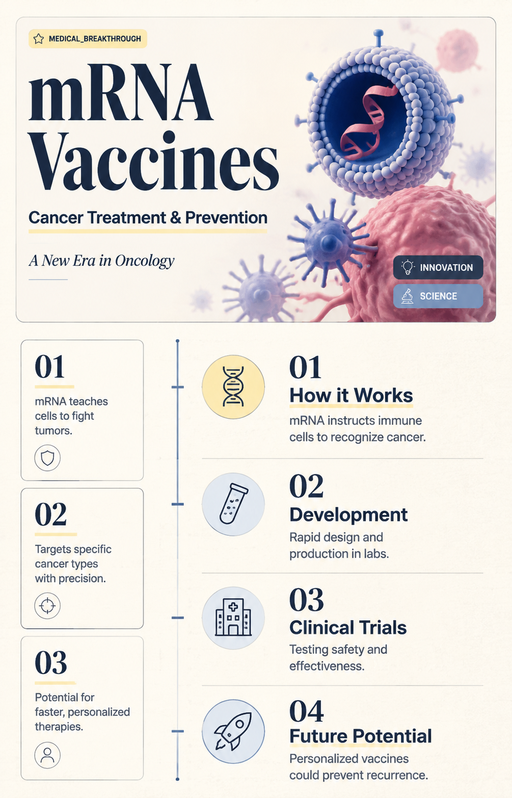 are mrna vaccines good for cancers