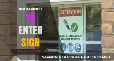 Entry Restricted: The Importance of Vaccination Signs in Public Spaces