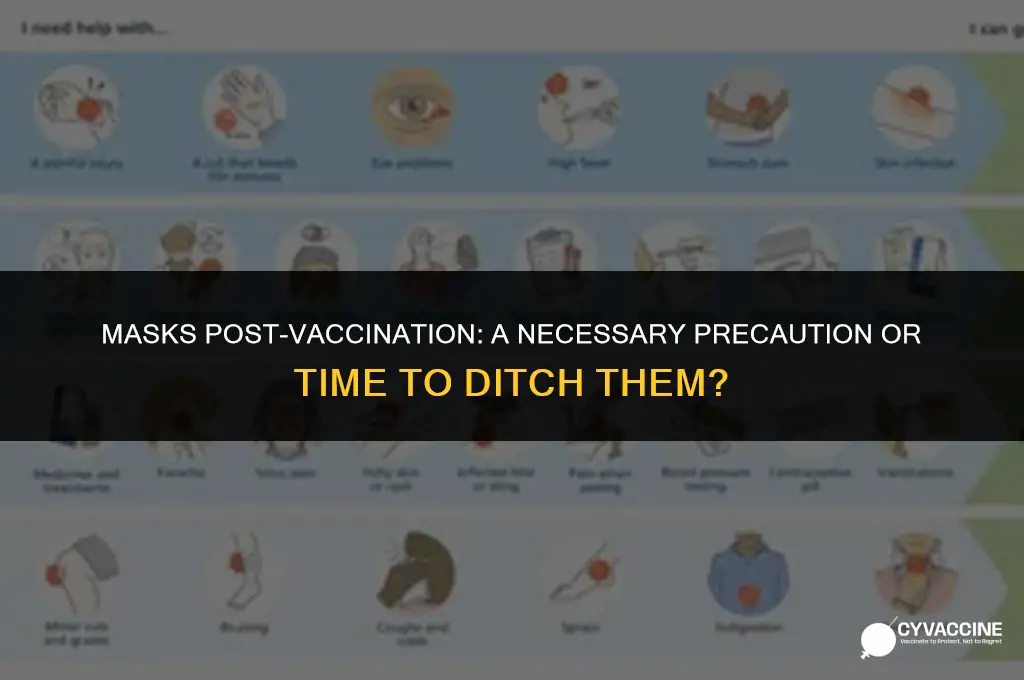 must i wear mask after vaccination