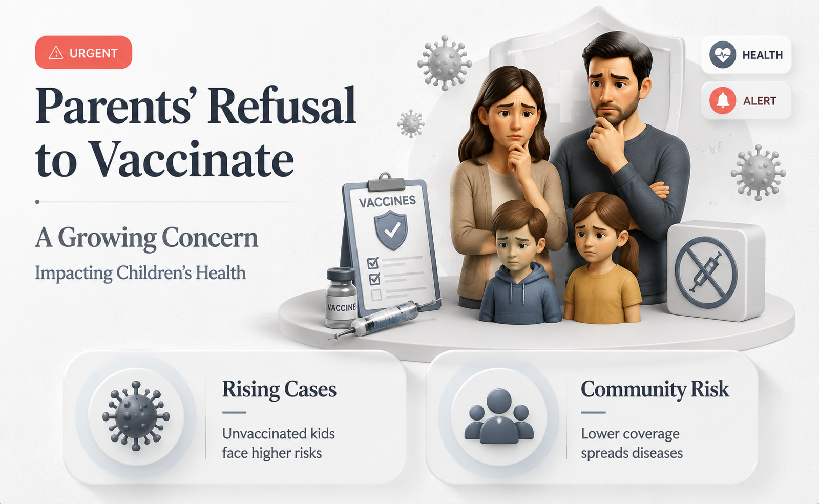 are parents refusing to vaccinate thier children for po io
