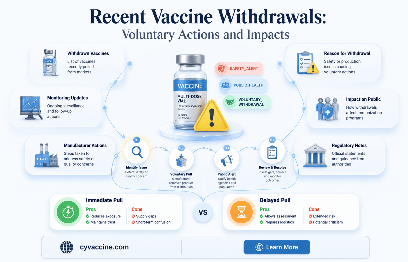 are there any recent examples of vaccines being voluntarily withdrawn