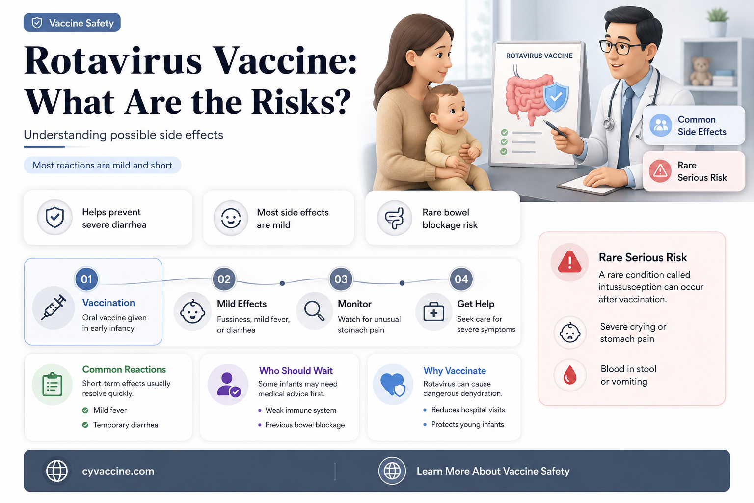are there any risks associated with the rotavirus vaccine