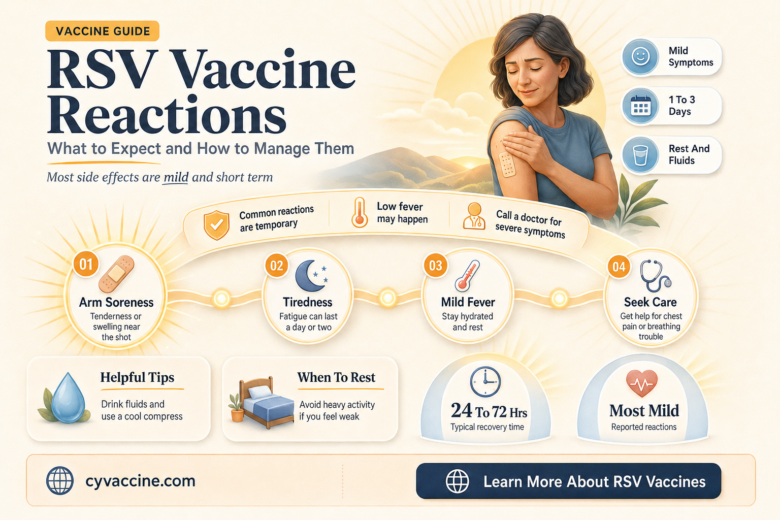 are there reactions to rsv vaccine
