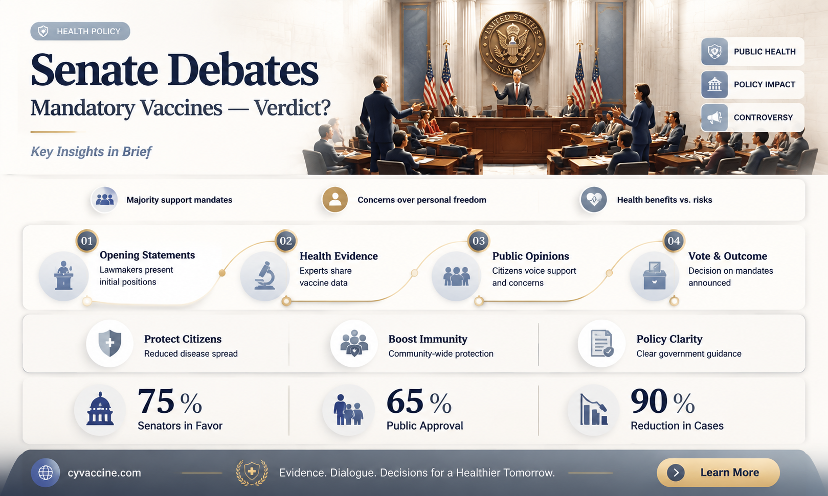 are mandatory vaccines being talked about in the senate