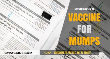 Protecting Adults: The Importance of Mumps Vaccination