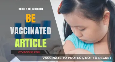 Vaccinating Children: A Crucial Step Towards Public Health or a Matter of Personal Choice?