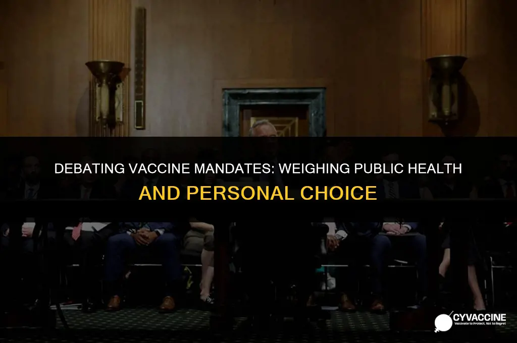 should all vaccines not be mandatory