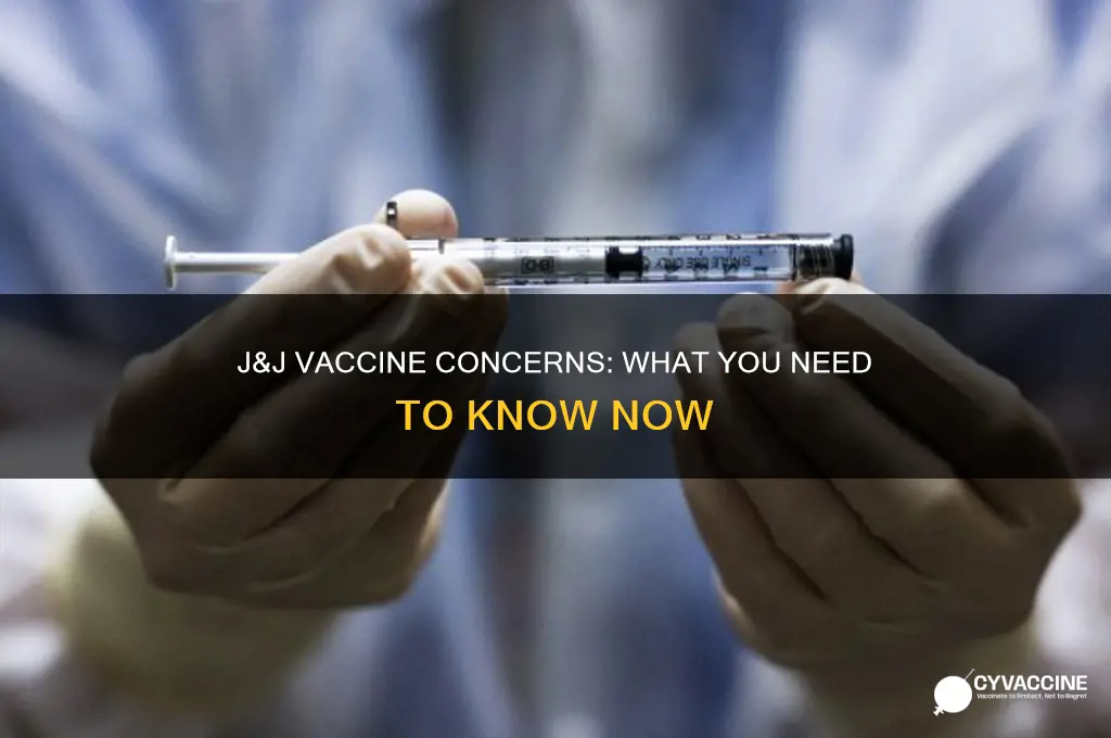 should i be concerned about the j&j vaccine