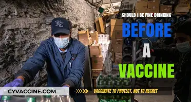 Drinking Before a Vaccine: Safe or Risky? Expert Advice