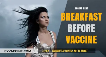 Fueling Up for Your Vaccine: The Breakfast Dilemma Explored