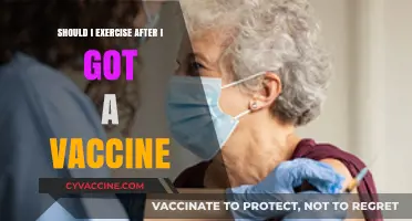 Post-Vaccine Exercise: Safe Practices and What You Need to Know