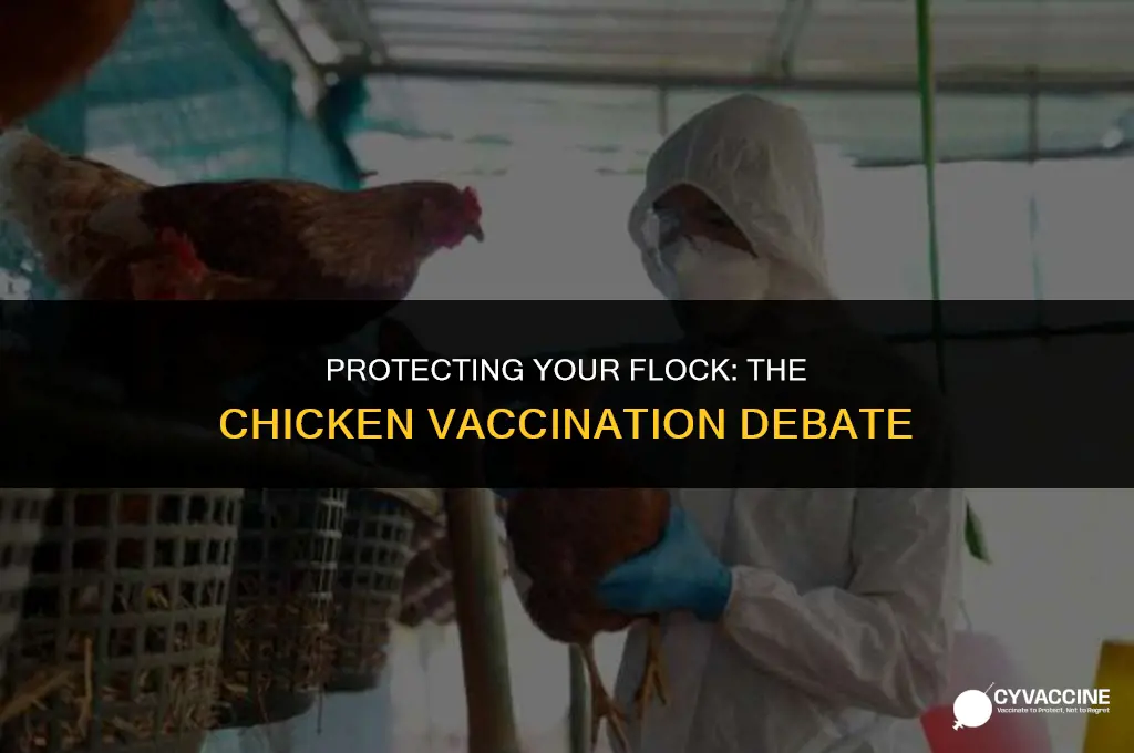 should i have my chickens vaccinated