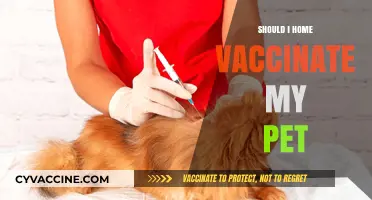 Considering Home Vaccination for Your Pet: Weighing the Pros and Cons