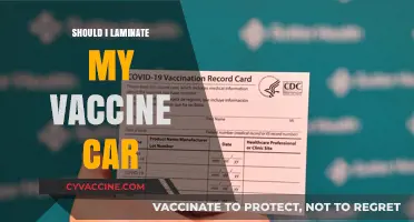 Protecting Your Vaccine Card: The Laminating Dilemma