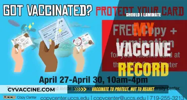 Protecting Your Vaccine Records: Laminate or Not?