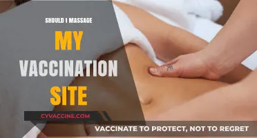 Ease Your Vaccine Anxiety: The Benefits of Massaging Your Vaccination Site