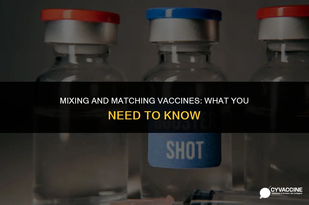 should i mix and match vaccines