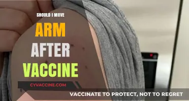 Post-Vaccine Arm Movement: What's Safe and What's Not?