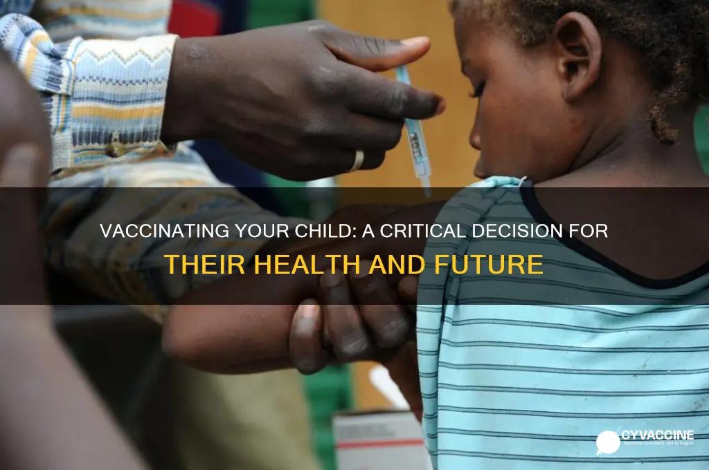 should i vaccinate my child or not persuasive essay