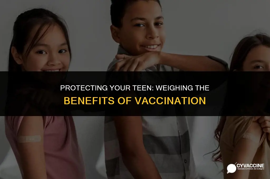 should i vaccinate my teenage daughter