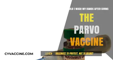 Parvo Vaccine Safety: Handwashing After Administration – Essential or Optional?