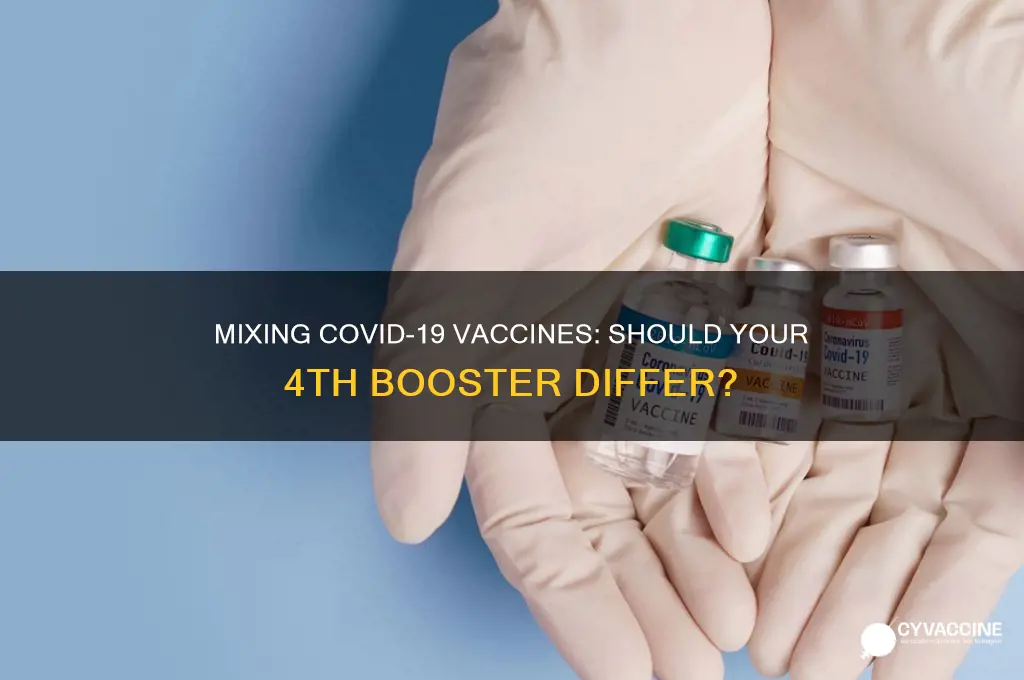 should my 4th booster be a different vaccine