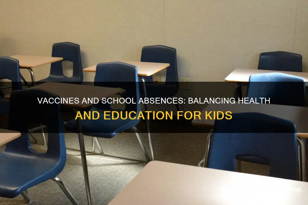 should my kid be absent from school for vaccines