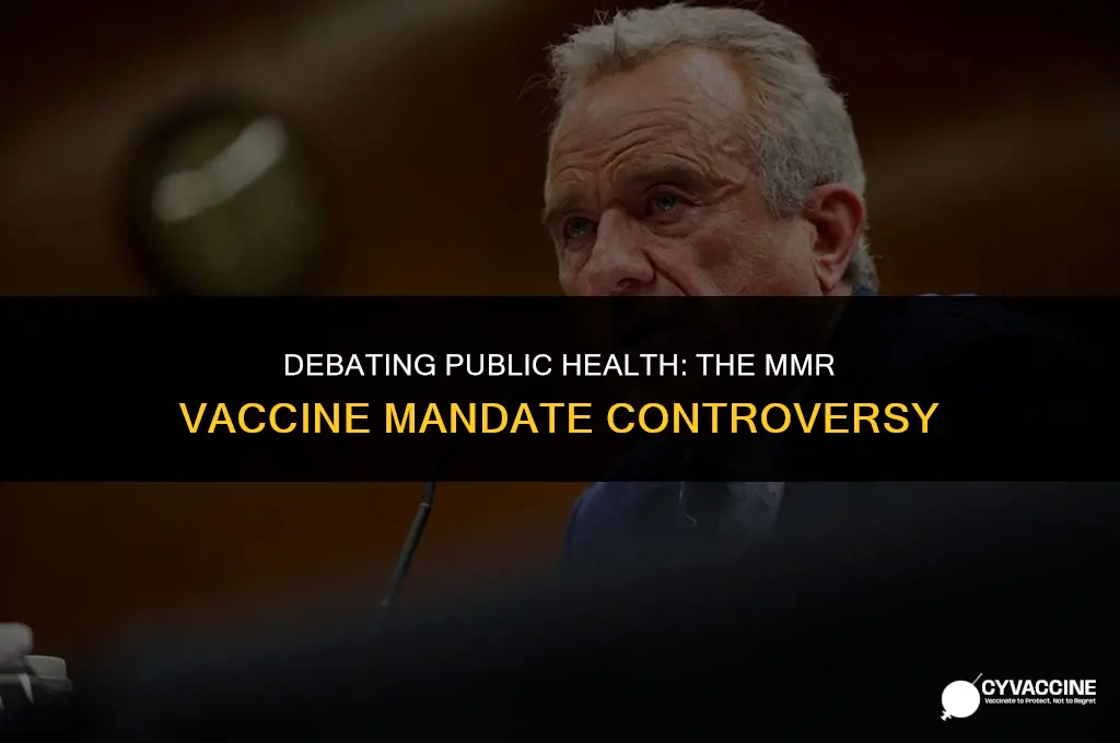 should the mmr vaccine be mandatory