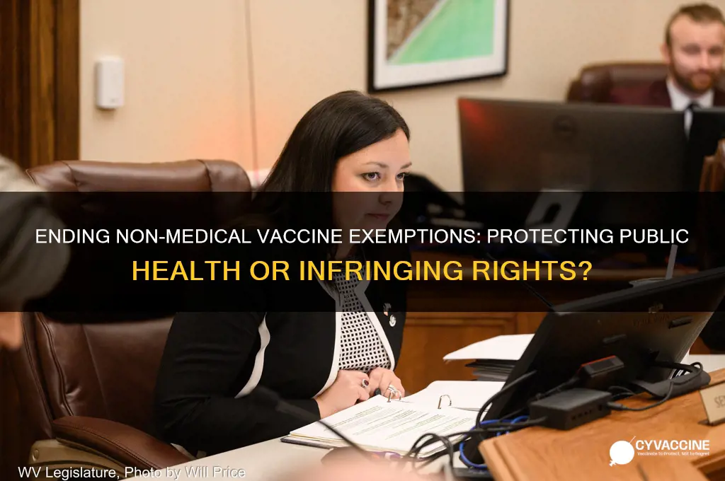 should the us end non medical exemptions for vaccinations