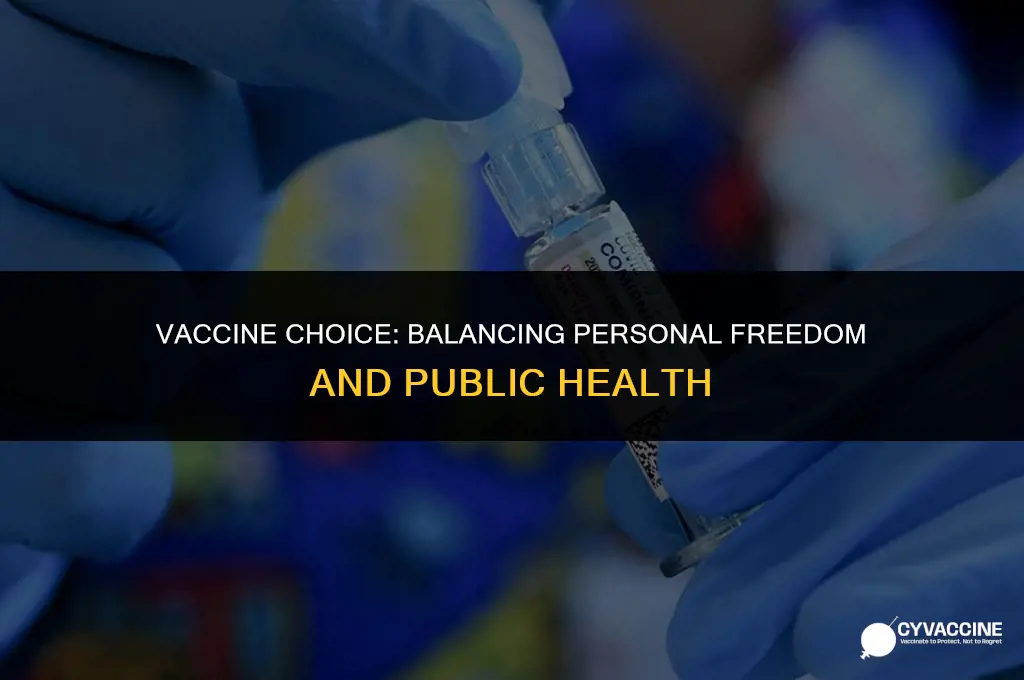 should the vaccine be a choice