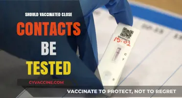 Vaccinated Close Contacts: To Test or Not to Test?
