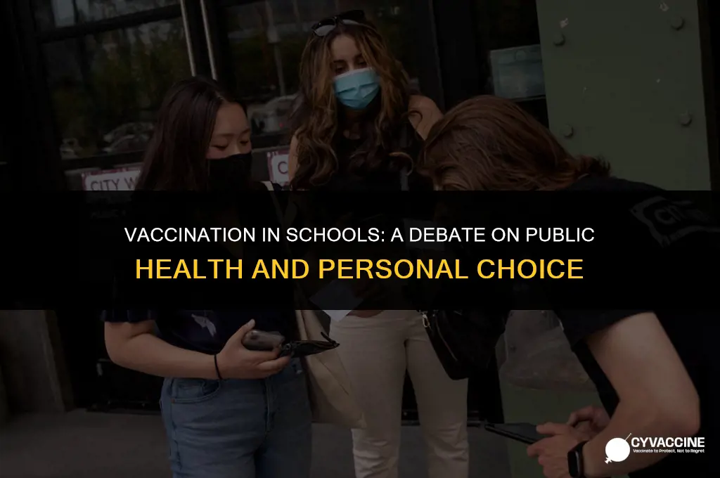 should vaccination be compulsory to learners