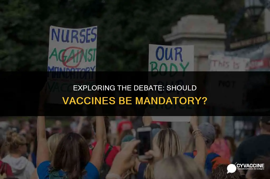 should vaccines be mandatory image based