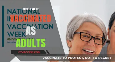 Adult Vaccination: Weighing the Benefits and Risks for Optimal Health