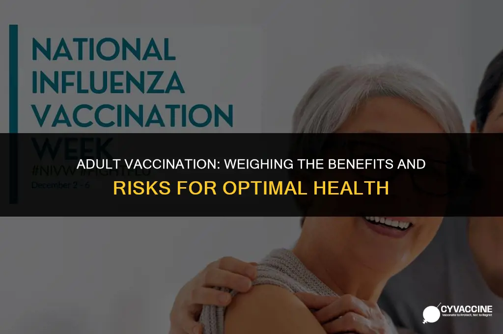 should we be vaccinated as adults