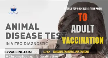 Brucellosis Testing: Essential Precaution Before Adult Vaccination or Not?