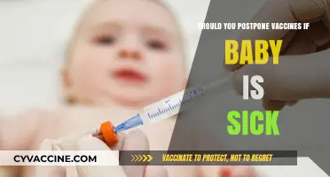 Should You Postpone Vaccines When Your Baby Is Sick?