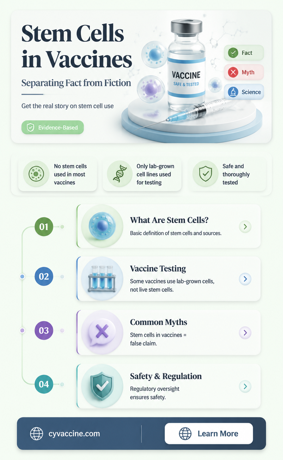 are stem cells in the vaccine