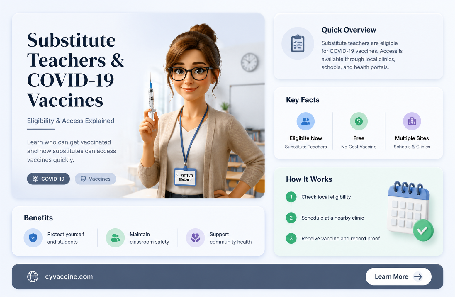 are substitute teachers eligible for vaccine
