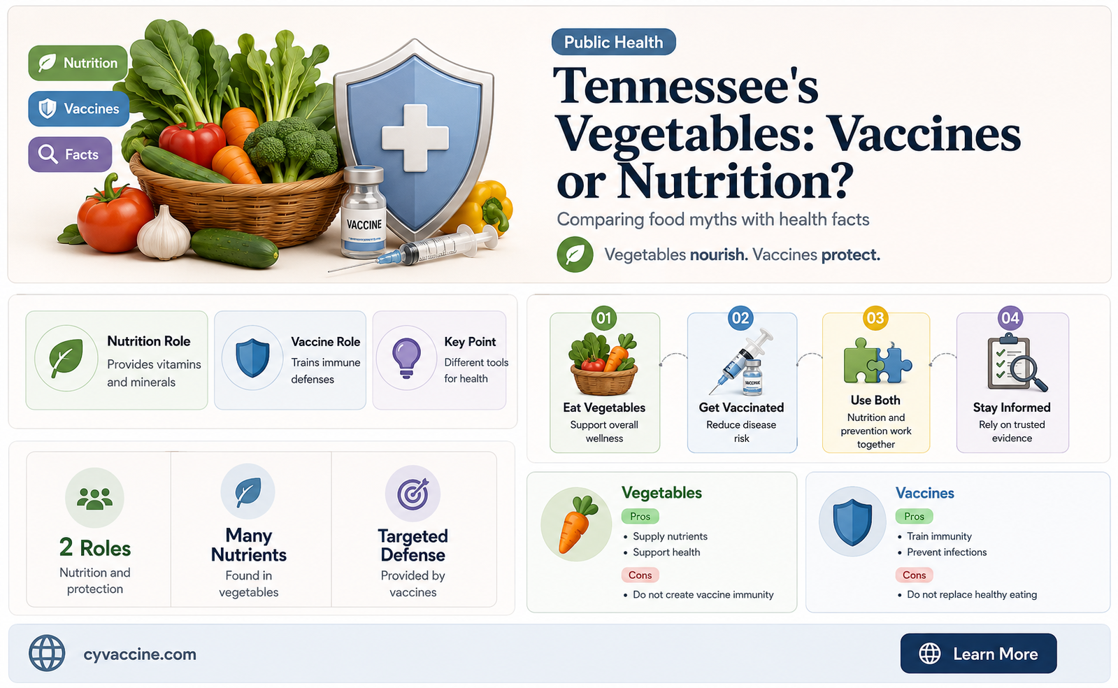 are they putting vaccines in vegetables in tennessee