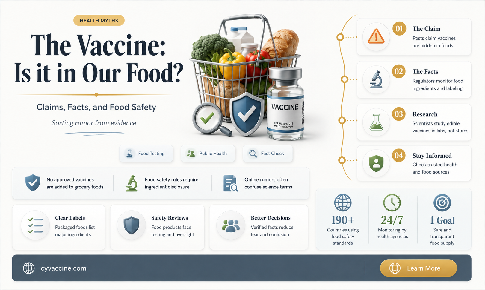 are they putting the vaccine in our food
