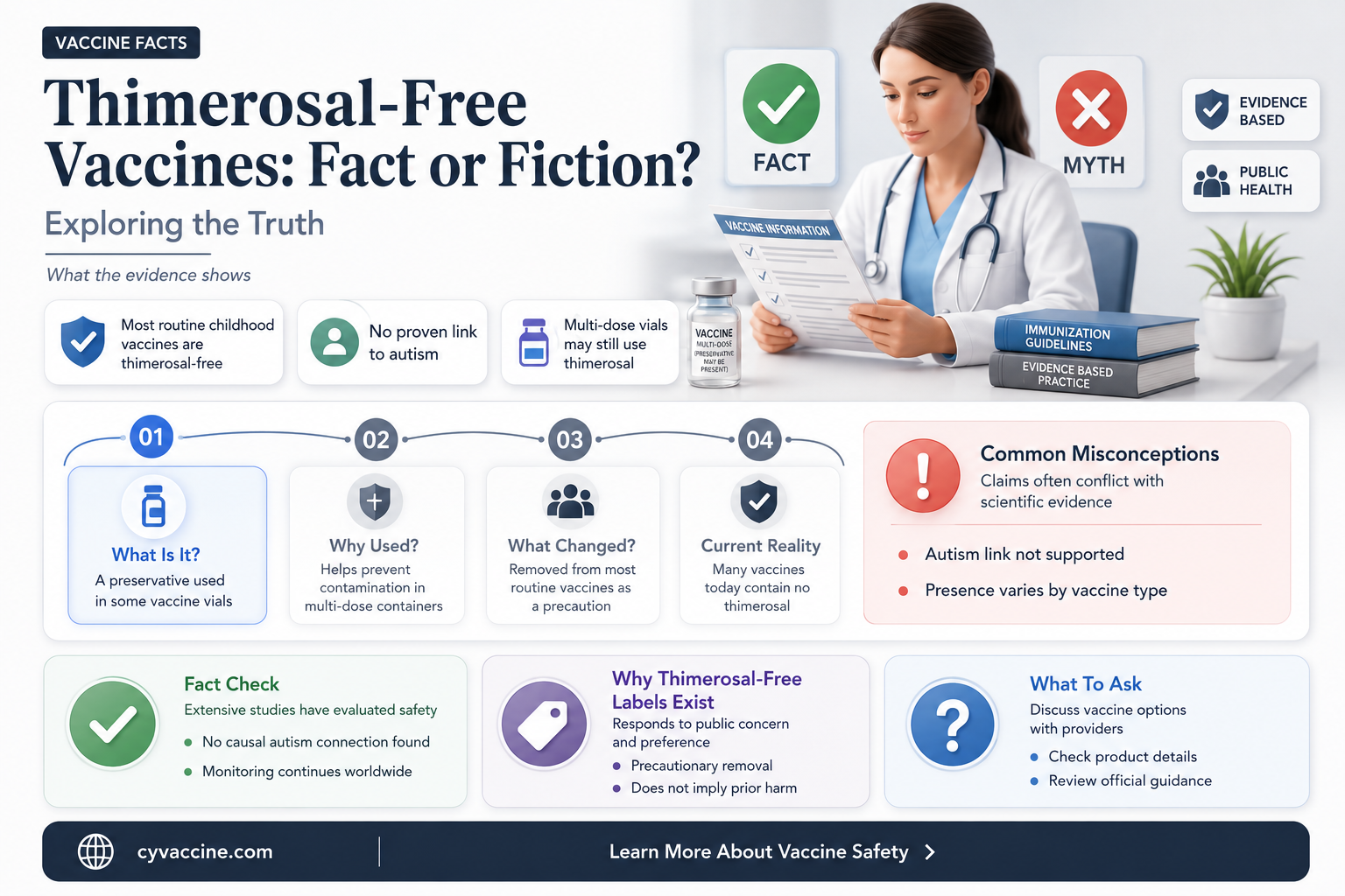 are there truly thimerosol free vaccines