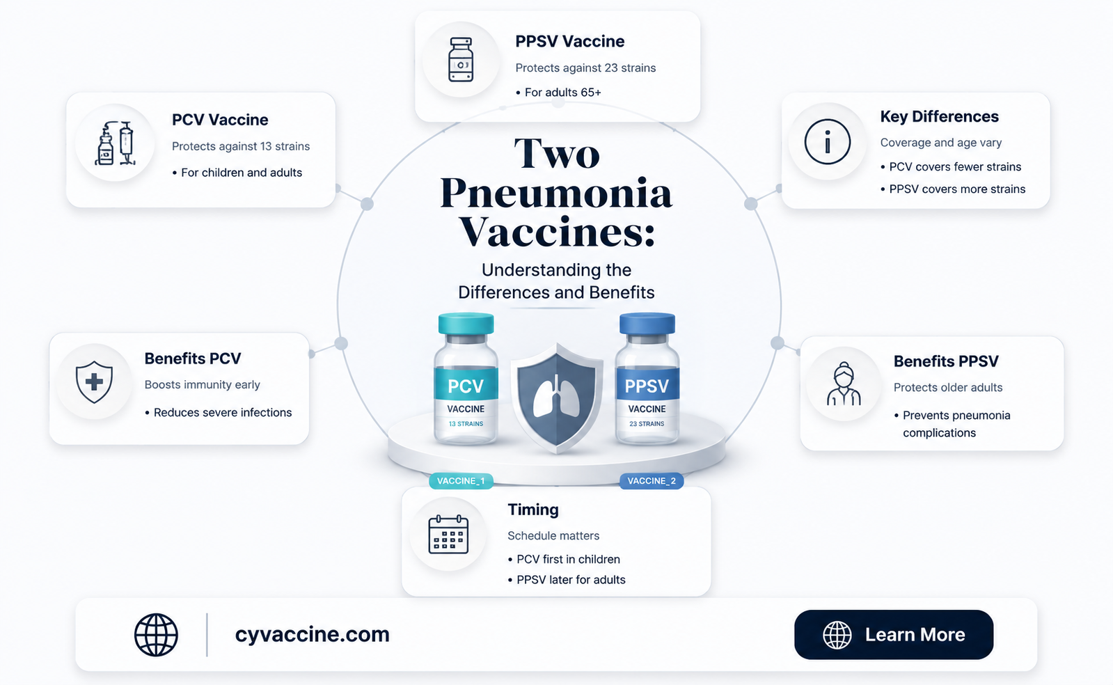 are there 2 different pneumonia vaccines