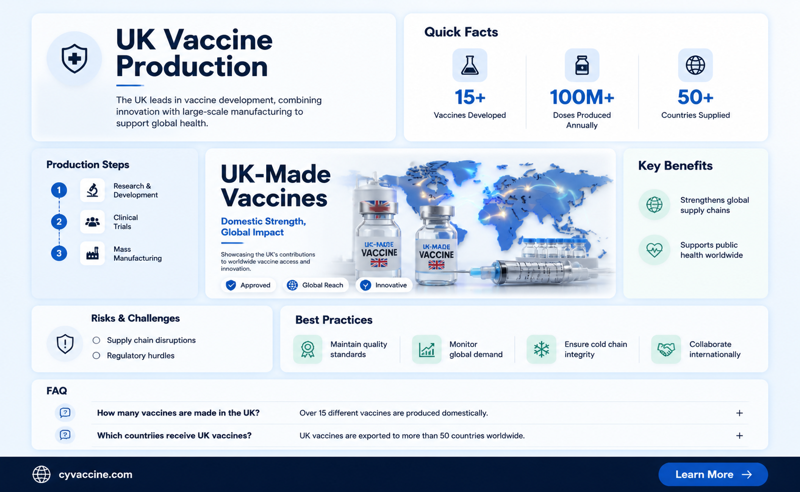 are any vaccines made in uk